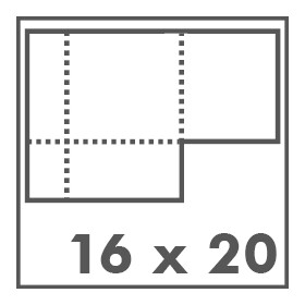 Skizzenheft 16 x 20 cm (ca. A5) - 120g/qm 32 Seiten