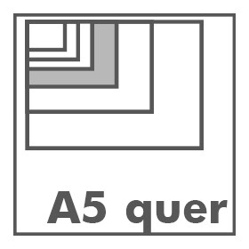 Skizzenheft 120g/qm 32 Seiten - alle Varianten A5quer