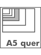 Skizzenheft A5 quer 32 Seiten, 120g/qm