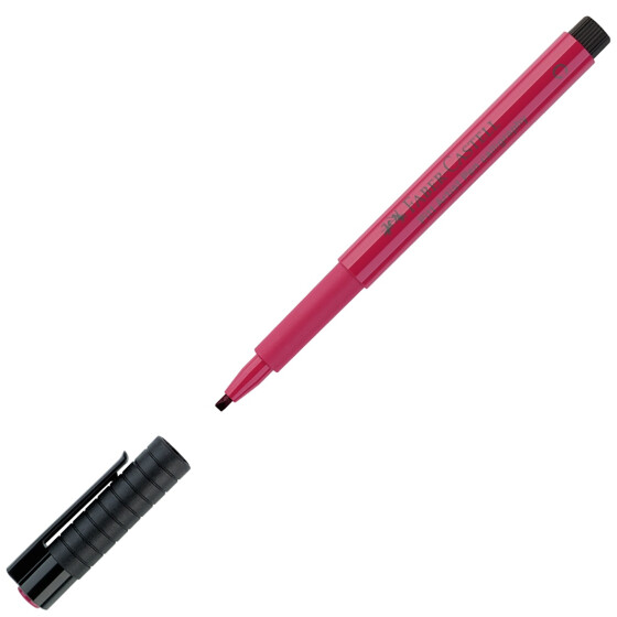 Tuschestift Pitt Artist Pen Calligraphy 2,5 mm - karminrosa Farbe 127