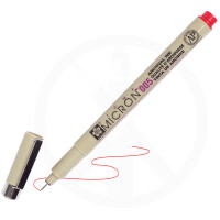 Pigmentliner Pigma Micron 005 / 0,20 mm -  rot