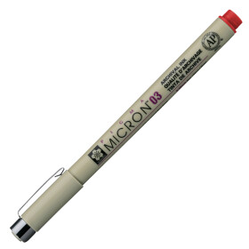 PIGMA Micron 3 - ,35 mm rot