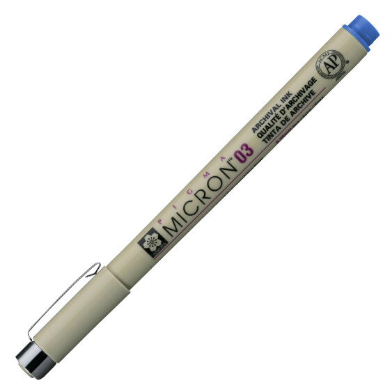 PIGMA Micron 3 - ,35 mm blau