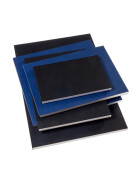 Softbook 64 Seiten, 120g/qm 21x20 cm quer schwarz