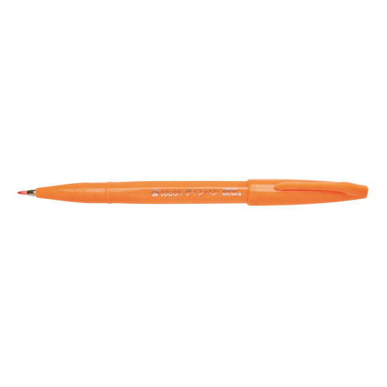 Kalligrafiestift Sign Pen Brush orange Pinselspitze: 0,2 - 2,0mm