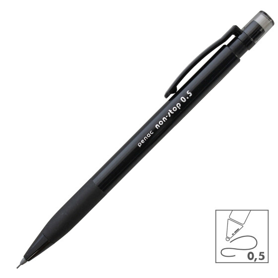 Druckbleistift Non-Stop 0,5mm schwarz