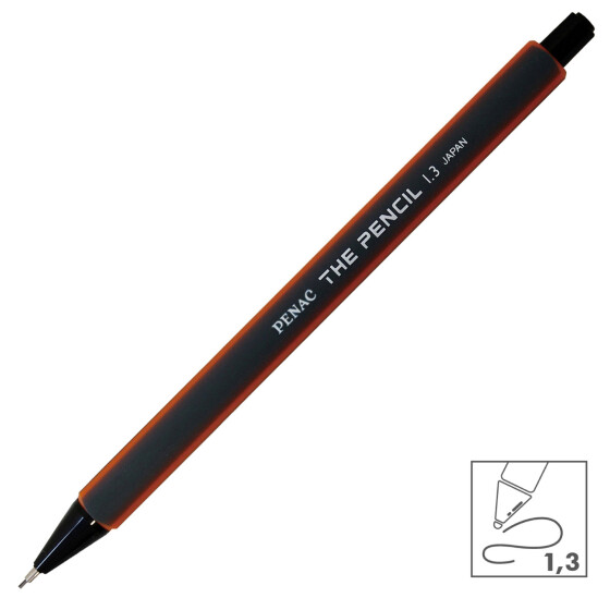 Feinminenstift the Pencil 1,3 mm, grau