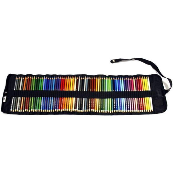 Polycolor- Stiftetasche gefüllt mit 72 Polycolor- Farbstiften ( 38172 )