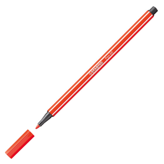 Filzstift Pen 68 1,0mm - hellrot