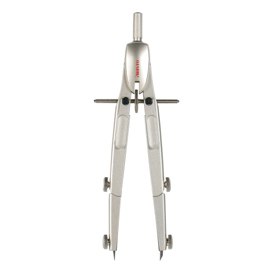 Schnellverstellzirkel STUDIO Gunmetall mit 2 Gelenken