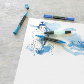 Aquarellmarker Albrecht Dürer - 5er Etui Standardfarben