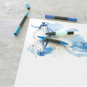 Aquarellmarker Albrecht Dürer - 5er Etui Standardfarben