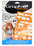 GRAPHIT Zeichenschablone für Comics Manga - Bubble A