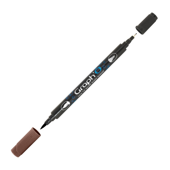 GRAPHO Pinselmarker 3290 - Ebony