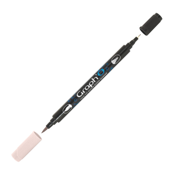 GRAPHO wasserbasierter Twin Tip Marker Farbe: 4135 - Pale Rose