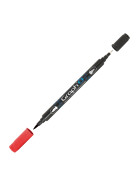 GRAPHO wasserbasierter Twin Tip Marker Farbe: 5245 - Ruby