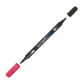 GRAPHO wasserbasierter Twin Tip Marker Farbe: 5260 - Cranberry