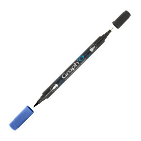 GRAPHO wasserbasierter Twin Tip Marker Farbe: 7185 - Ultramarine