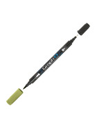 GRAPHO wasserbasierter Twin Tip Marker Farbe: 8280 - Military
