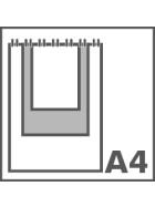 Mixed Media Spiral-Zeichenblock Authentic A4 -  40 Blatt, 200 g/qm