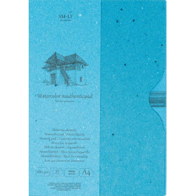 Aquarell-Skizzenblock Authentic A4 im Schuber -...
