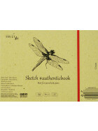 Skizzenheft Authentic 17x24 cm - creme Papier, 36 Blatt, 80 g/qm
