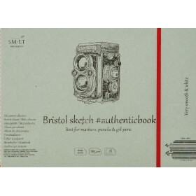 Skizzenheft Authentic 17x24 cm - Bristolkarton, 18 Blatt,...