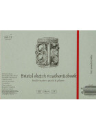 Skizzenheft Authentic 17x24 cm - Bristolkarton, 18 Blatt, 185 g/qm