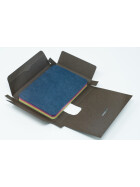 Postkarte A6, 630 g/qm, 5 farbiger Mix - 11er Kartonschachtel #haikucards, raue Oberfläche, blauer Engel