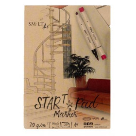 Skizzenblock Marker START A5 - 20 Blatt, 75 g/qm