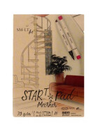 Skizzenblock Marker START A5 - 20 Blatt, 75 g/qm