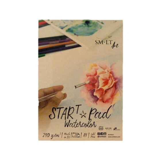 Aquarellblock START A5 - 20 Blatt, 240 g/qm