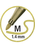 STABILO Pen 68 metallic 8er Kunststoffetui
