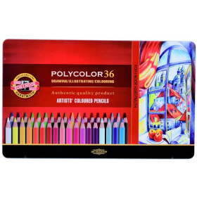 Polycolor- Künstlerfarbstifte 3,8mm Mine - 36er...