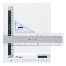 Zeichenplatte TK-System A4 incl. Zeichendreieck