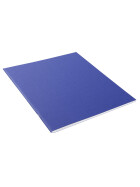 Zeichenheft 36 Seiten, 120g/qm , 20,5 x 23,5 cm, blau