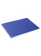 Zeichenheft A5 quer, 36 Seiten, 120g/qm - blau