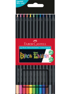 Buntstift Black Edition Super Soft Mine - 12er Kartonetui