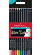 Buntstift Black Edition Super Soft Mine - 12er Kartonetui