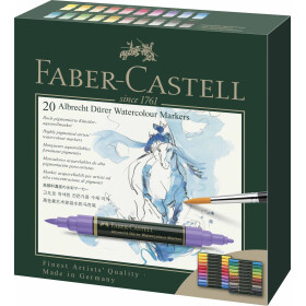 Aquarellmarker Albrecht Dürer - 20er Etui sortiert