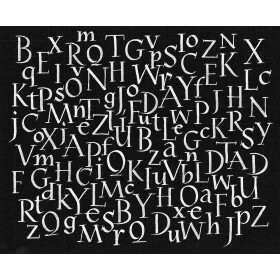 Tuschestift Pitt Artist Pen black&white - 4er Etui verschiedene Spitzen