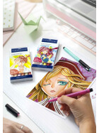 Tuschestift PITT® Artist Pen Manga 6er Etu Shojo - ersetzt 167130