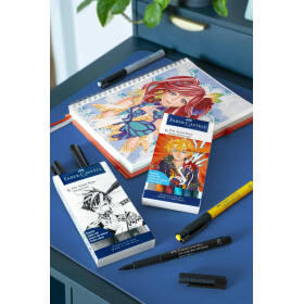 Tuschestift PITT® Artist Pen Manga 6er Etui Shônen