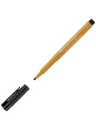 Tuschestift Pitt Artist Pen Calligraphy 2,5 mm - grüngold (Farbe 268)