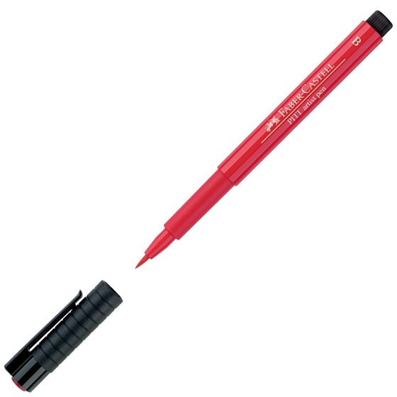 Tuschestift PITT® Artist Pen B Farbe 121 - geraniumrot hell