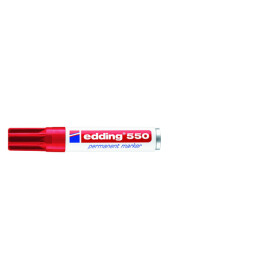 edding 550 Permanentmarker Rundspitze 3-4mm - rot