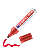 edding 550 Permanentmarker Rundspitze 3-4mm - rot