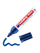 edding 550 Permanentmarker Rundspitze 3-4mm - blau