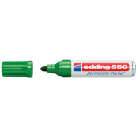 edding 550 Permanentmarker Rundspitze 3-4mm - grün