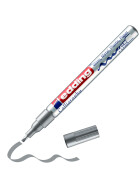 Glanzlackmarker 753 creative Rundspitze 1-2,5 mm - silber